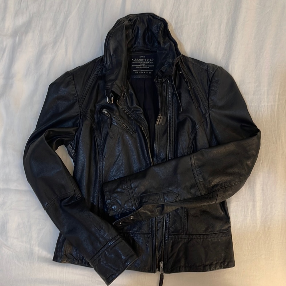 ⚡️FLASH SALE - AllSaints Leather Moto Jacket